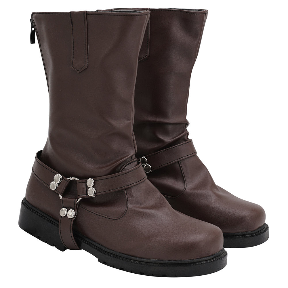 Twisted Wonderland Ruggie Bucchi Halloween Costume Prop Cosplay Shoes Boots