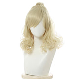 Game Animal Crossing Isabelle Carnival Halloween Party Props Cosplay Wig Heat Resistant Synthetic Hair