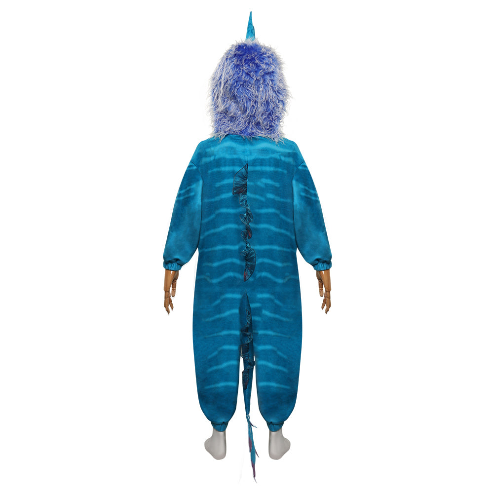 Kids Children Raya and The Last Dragon-Sisu Jumpsuit Cosplay Costume Outfits Halloween Carnival Suit