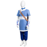 Avatar: the last Airbender Katara Halloween Carnival Suit Cosplay Costume for Kids Children