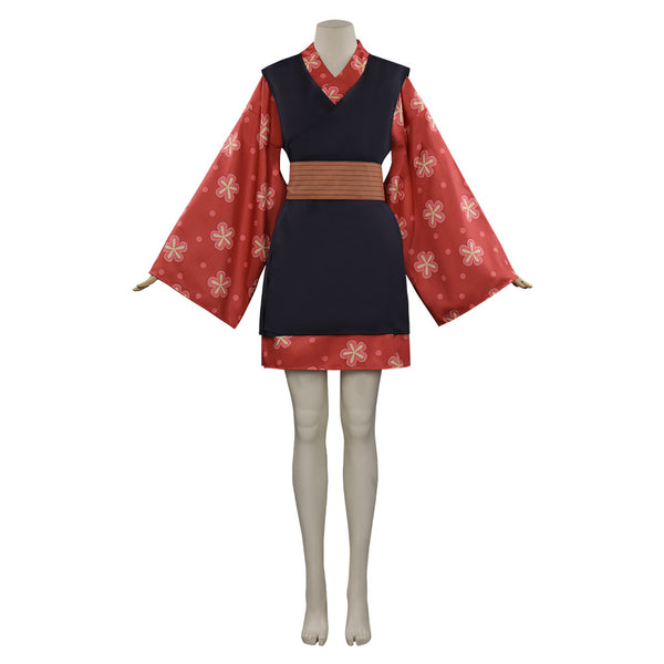 Hinokami Kepputan Makomo Outfits Halloween Carnival Suit Cosplay Costume