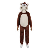 Animal Tasmanian Devil Halloween Carnival Suit Cosplay Costume Jumpsuit Sleepwear Pajams Outfits Kids Children