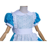 Alice in Wonderland Halloween Carnival Suit Cosplay Costume Kids Girls Dress Apron Outfits