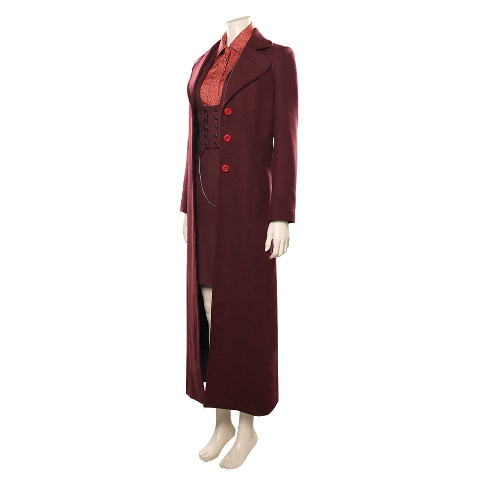 Fantastic Beasts: The Secrets of Dumbledore Eulalie Hicks Outfits Cosplay Costume Halloween Carnival Suit