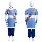 Avatar: the last Airbender Katara Halloween Carnival Suit Cosplay Costume for Kids Children