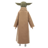 The Mando Season 2-Baby Yoda Grogu Halloween Carnival Suit Cosplay Costume Coat Headgear Outfits