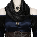 The Witcher 3: Wild Hunt-Yennefer Halloween Carnival Suit Cosplay Costume Top Skirt Outfits
