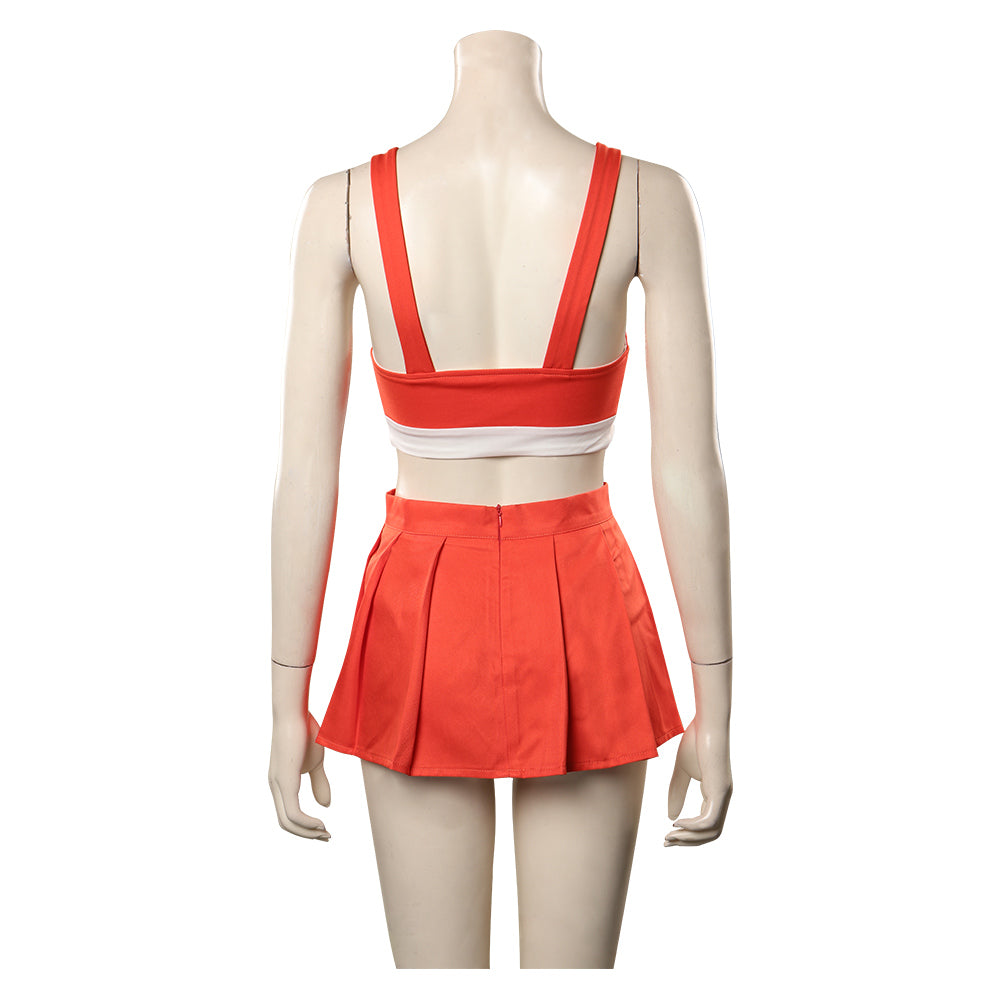 Chainsaw Man Power Cosplay Costume Cheerleading Uniform Outfits Halloween Carnival Suit