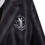 Wednesday Cosplay Costume Outfits Halloween Carnival Suit
