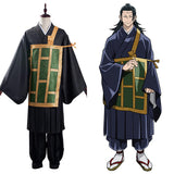 Anime Jujutsu Kaisen-Suguru Getou Halloween Carnival Suit Cosplay Costume Kimono Outfits