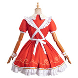 Genshin Impact KLEE Alice in Wonderland Alice Cosplay Costume Dress Outfits Halloween Carnival Suit