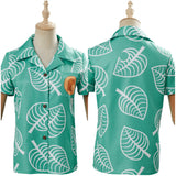 Adult Animal Crossing Timmy & Tommy Cosplay Costume Short Sleeve Shirts Top