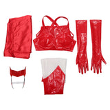 WandaVision2020- Sexy Scarlet Witch Wanda Maximoff Cosplay Costume Women Outfit Halloween Carnival Costume