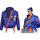 Valorant Yoru Cosplay Costume 3D Print Jacket Coat  Outfits Halloween Carnival Suits