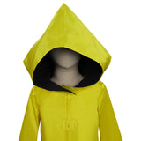 Little Nightmares II Six Halloween Carnival Suit Cosplay Costume Yellow Coat for kids