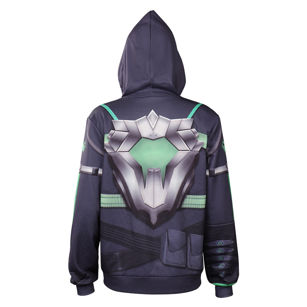 Valorant Viper Cosplay Costume Hoodie Coat Halloween Carnival Suit