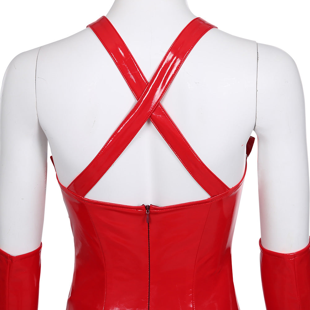 WandaVision2020- Sexy Scarlet Witch Wanda Maximoff Cosplay Costume Women Outfit Halloween Carnival Costume