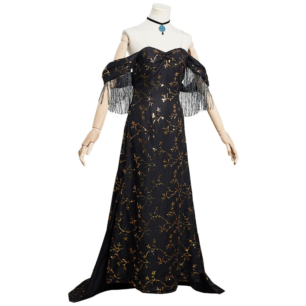 The Witcher - Yennefer of Vengerberg Halloween Carnival Suit Cosplay Costume Dress Outfits