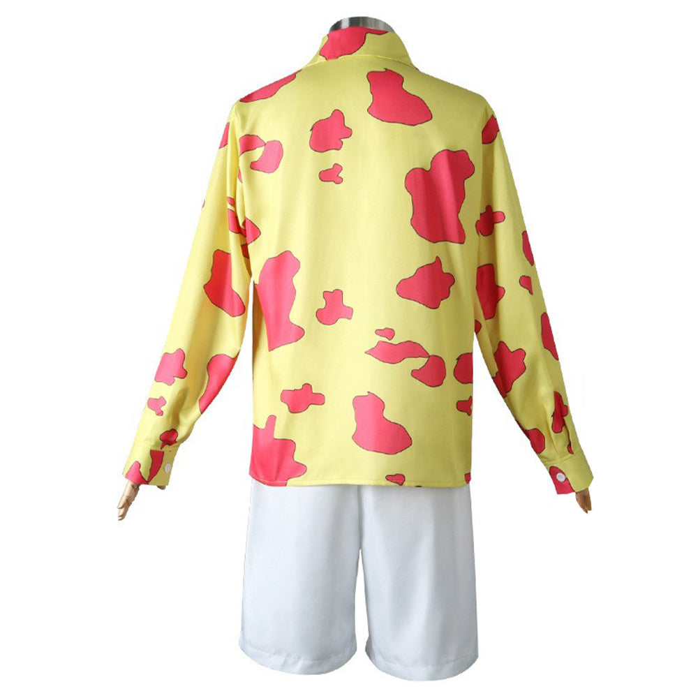 One Piece Film: Red Trafalgar D. Water Law Cosplay Costume Halloween Carnival Suit