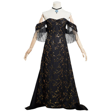 The Witcher - Yennefer of Vengerberg Halloween Carnival Suit Cosplay Costume Dress Outfits