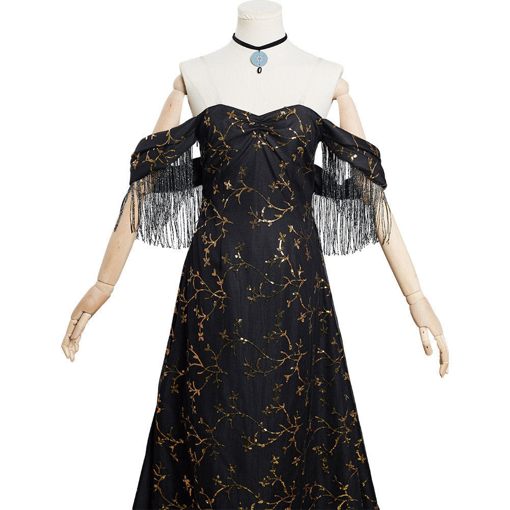 The Witcher - Yennefer of Vengerberg Halloween Carnival Suit Cosplay Costume Dress Outfits