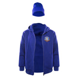Wednesday Ajax Cosplay Costume Hoodie Hat Outfits Halloween Carnival Suit