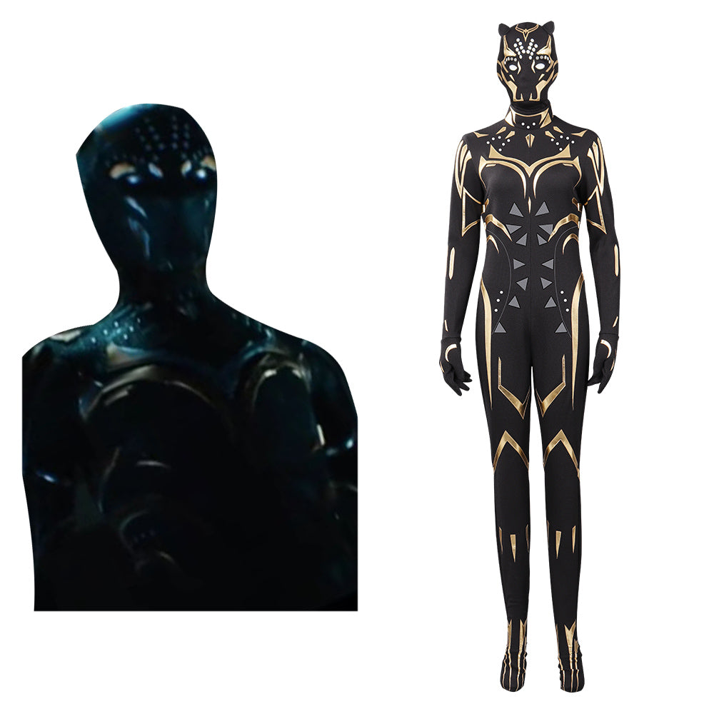 Black Panther: Wakanda Forever Cosplay Costume Jumpsuit Outfits Halloween Carnival Suit