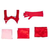 Wanda Vision Scarlet Witch Wanda Maximoff Halloween Carnival Suit Cosplay Costume Women Jumpsuit Outfits