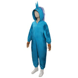 Kids Children Raya and The Last Dragon-Sisu Jumpsuit Cosplay Costume Outfits Halloween Carnival Suit