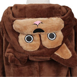 Animal Squirrel Halloween Carnival Suit Cosplay Costume Jumpsuit Sleepwear Pajams Outfits  Kids Children