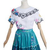 Encanto Mirabel Halloween Carnival Suit Cosplay Costume Dress Outfits