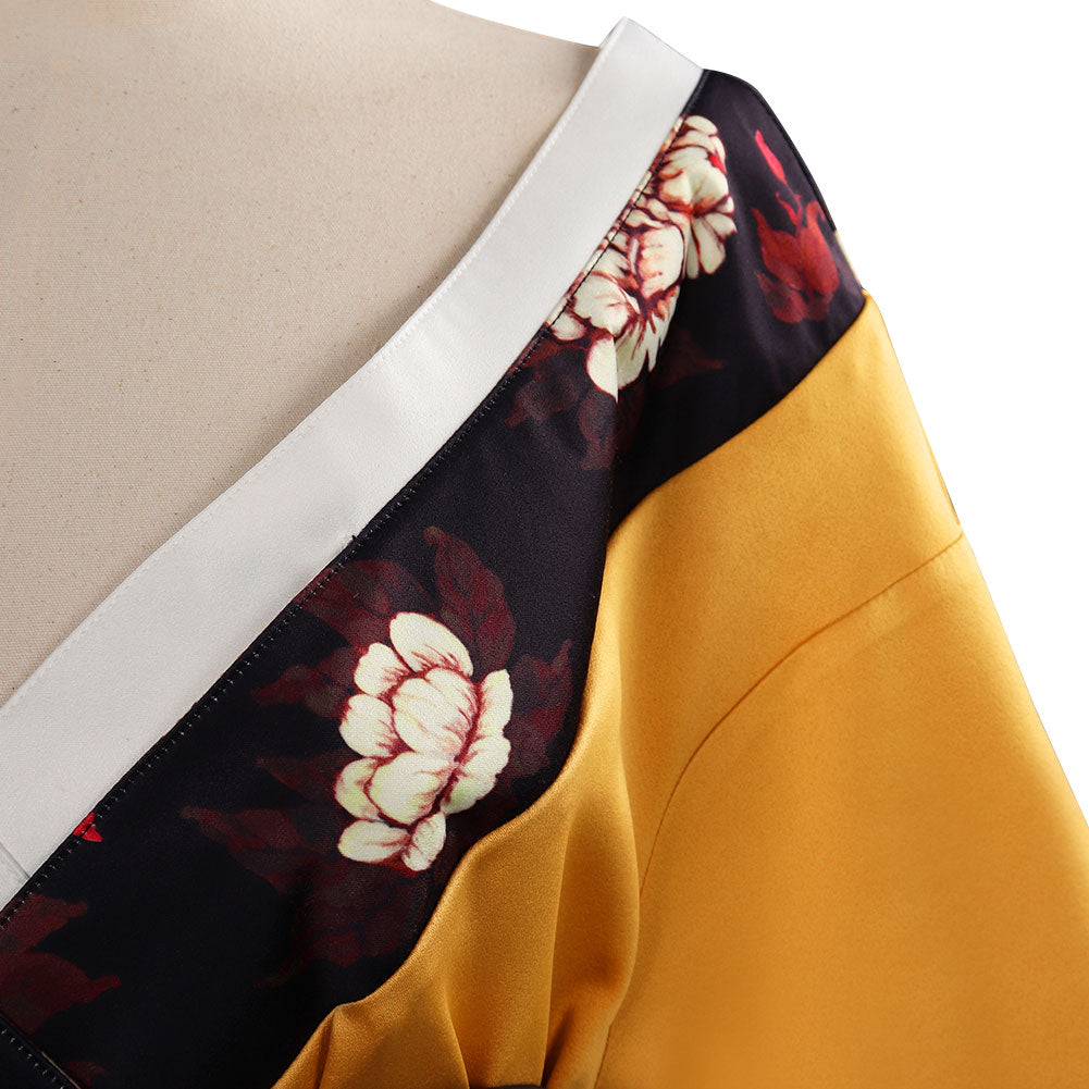 The Witcher 3: Wild Hunt  Ciri Halloween Carnival Suit Cosplay Costume Kimono Outfits