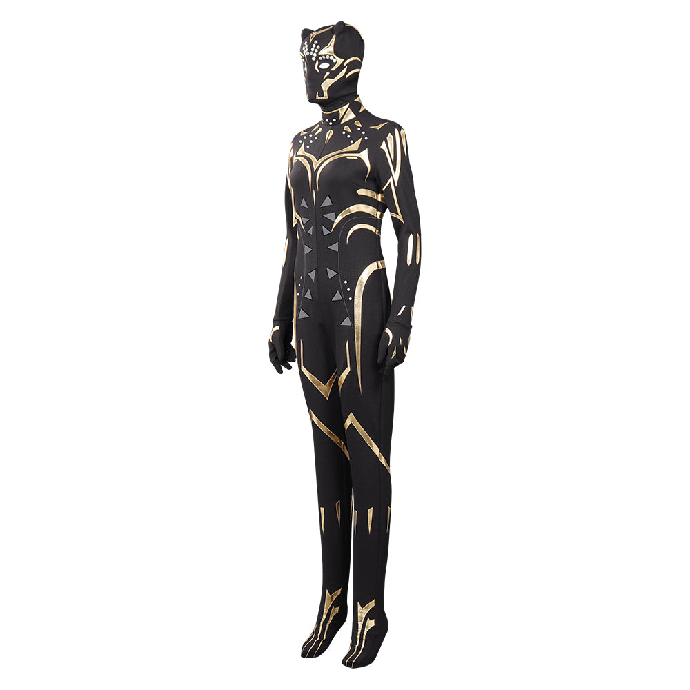 Black Panther: Wakanda Forever Cosplay Costume Jumpsuit Outfits Halloween Carnival Suit