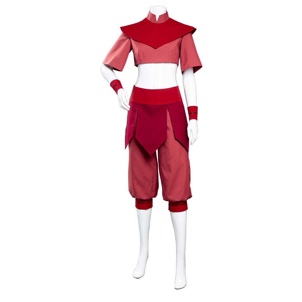 Avatar: The Last Airbender Ty Lee Halloween Carnival Suit Cosplay Costume Jumpsuit Outfits