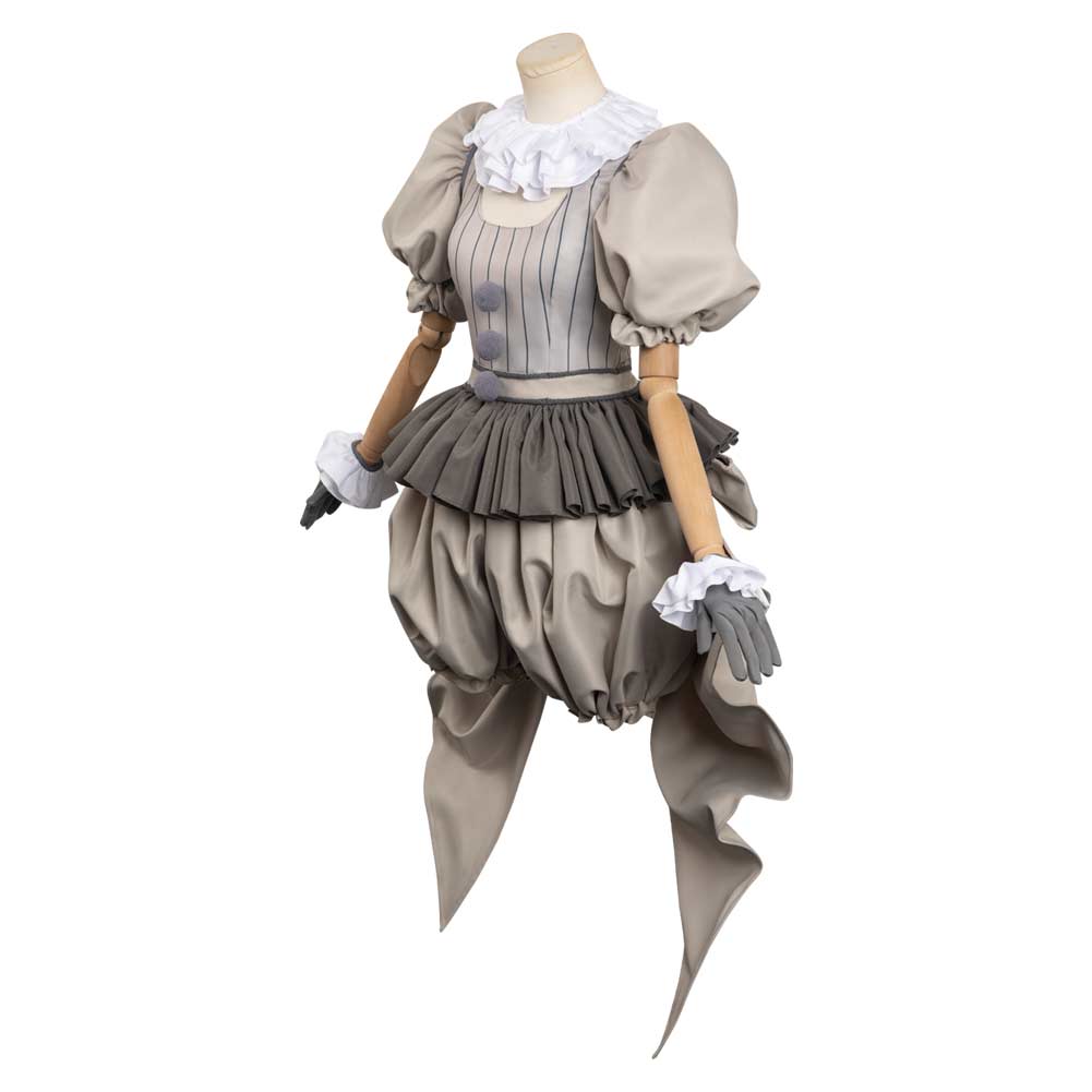 It Pennywise HORROR Outfits Halloween Carnival Suit Cosplay Costume