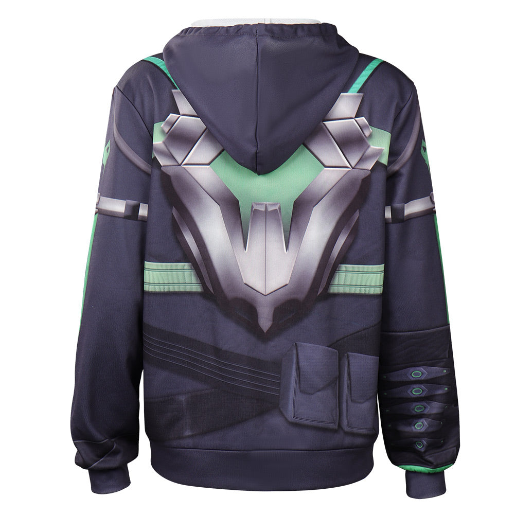 Valorant Viper Cosplay Costume Hoodie Coat Halloween Carnival Suit