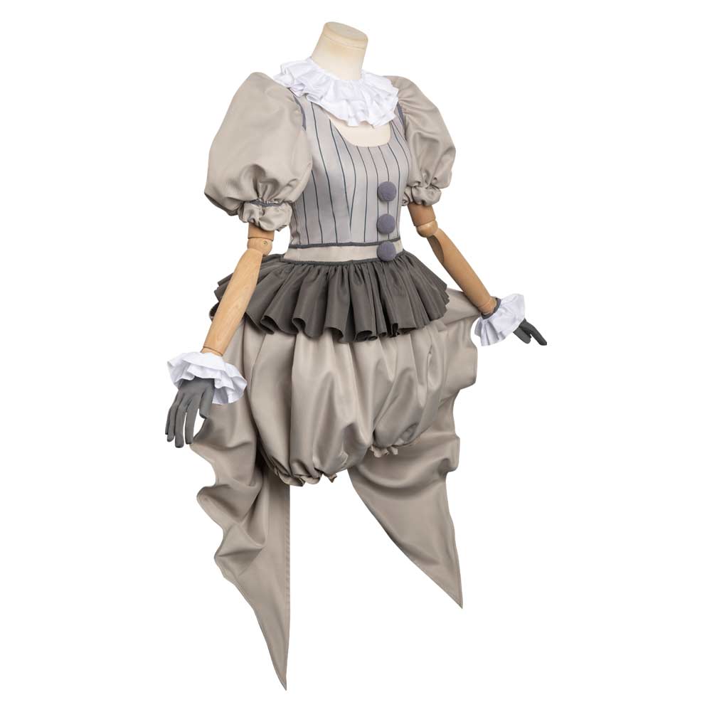 It Pennywise HORROR Outfits Halloween Carnival Suit Cosplay Costume