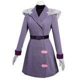 The Owl House Amity Halloween Carnival Suit Cosplay Costume Wintwe Coat Outfits