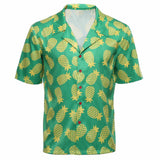 Adult Game Animal Crossing Cosplay T Shirt Bud Cosplay Hawaiian Short Sleeve Shirts Costume Halloween Carnival Costume