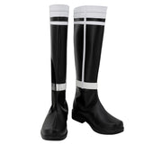 Anime Sousou No Frieren Himmel Women Black Cosplay Shoes Boots Halloween Costumes Accessory Custom Made