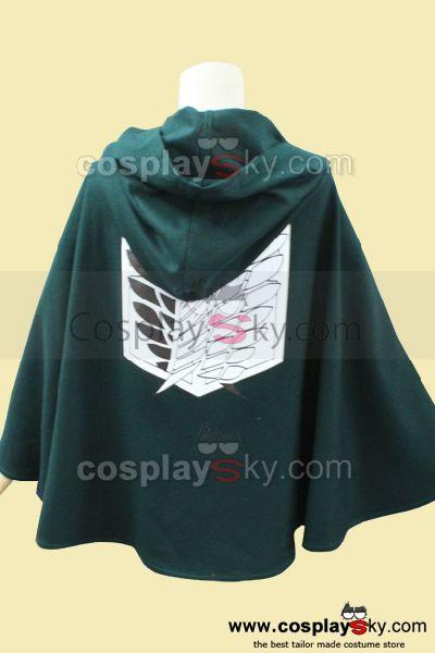 Attack on Titan Shingeki no Kyojin Mantle Cloak Cape Costume