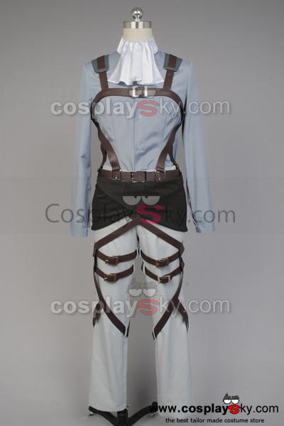 Attack on Titan Shingeki no Kyojin Scouting Legion Rivaille With Cape Cosplay Costume