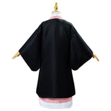 Anime Demon Slayer Kimetsu no Yaiba Kamado Nezuko Cosplay Costume Kids Children Uniform Outfits