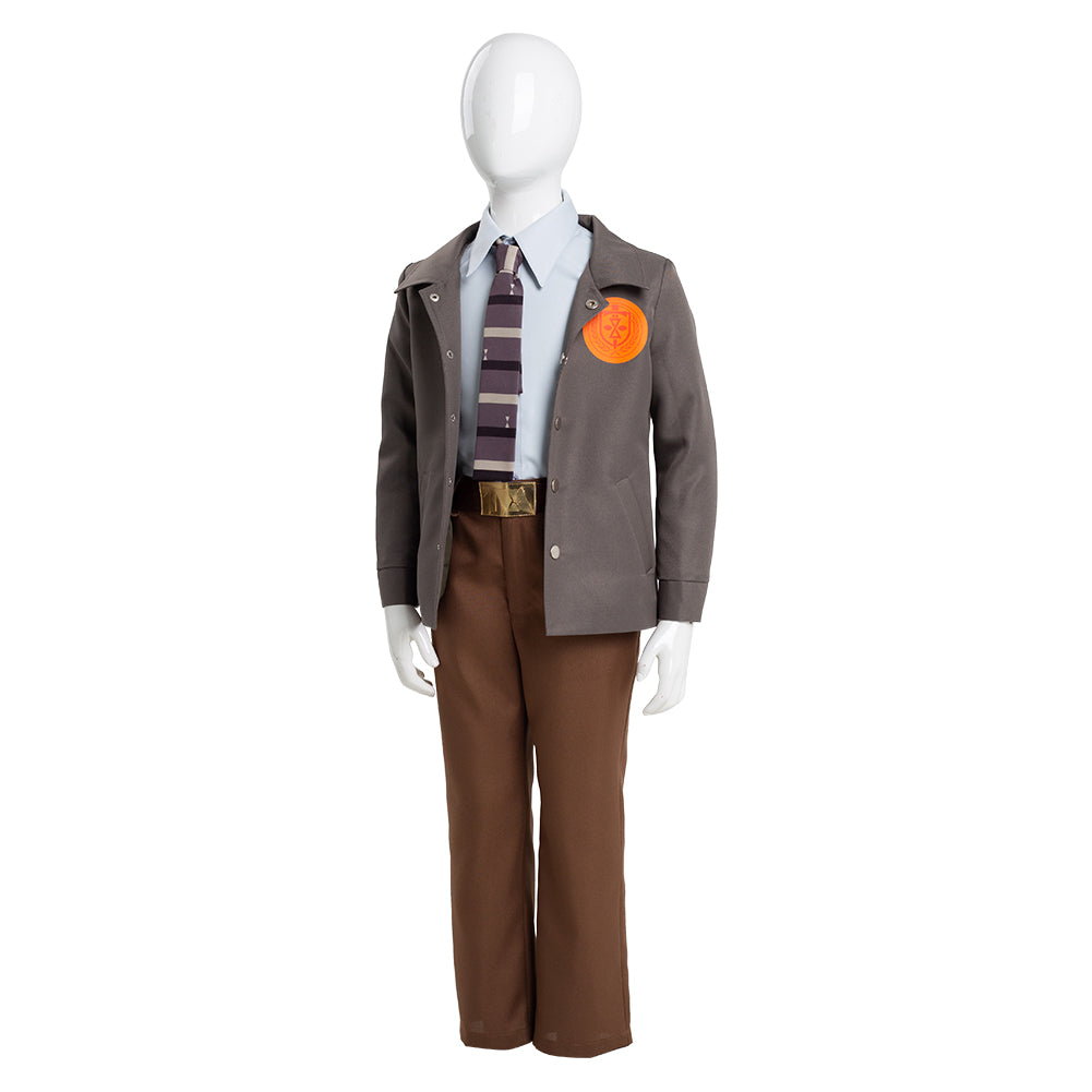 Kids Children Loki Time Variance Authority TVA  Halloween Carnival Suit Cosplay Costume Outfits