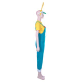 Animal Crossing: New Horizons-Zipper T. Bunny Halloween Carnival Costume Cosplay Costume Men T-shirt Overalls Outfits