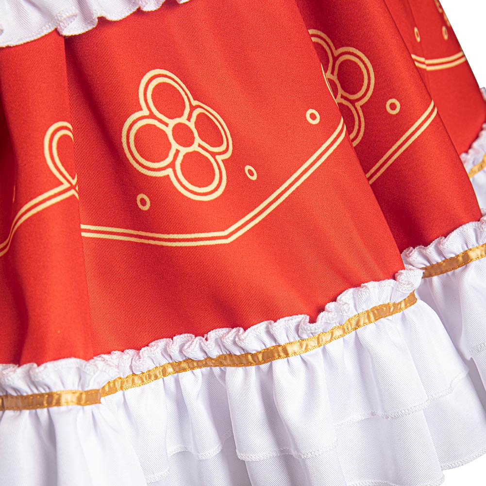Genshin Impact KLEE Alice in Wonderland Alice Cosplay Costume Dress Outfits Halloween Carnival Suit