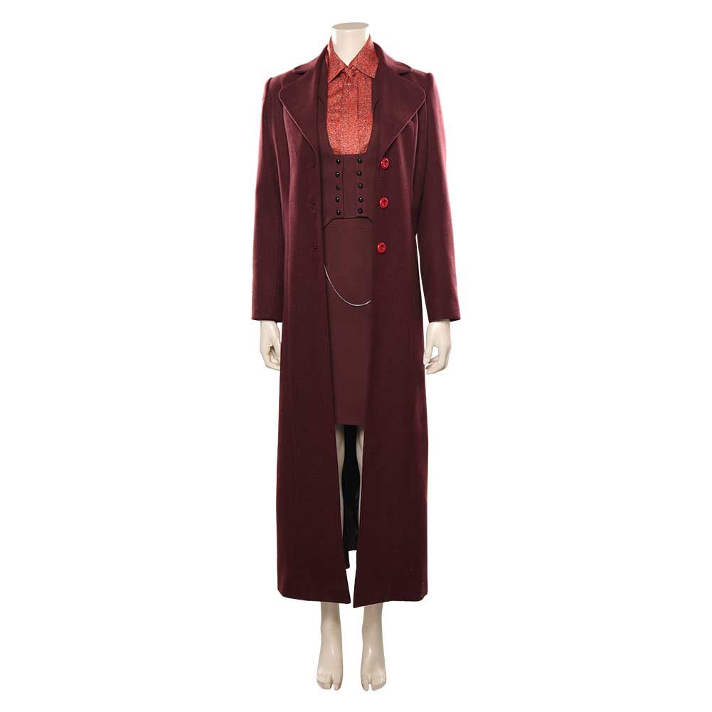 Fantastic Beasts: The Secrets of Dumbledore Eulalie Hicks Outfits Cosplay Costume Halloween Carnival Suit