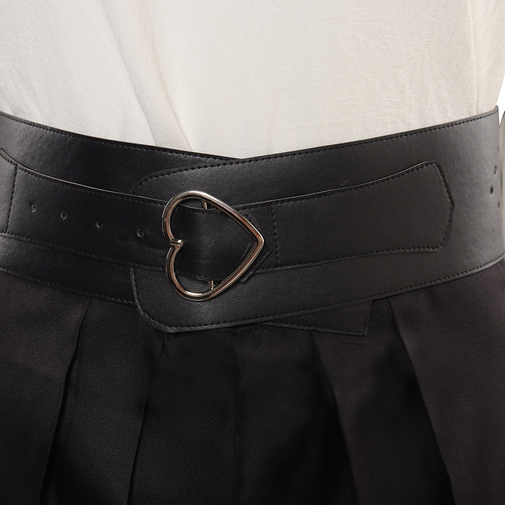 The Witcher Yennefer White Black Outfits Halloween Carnival Party Cosplay Costume