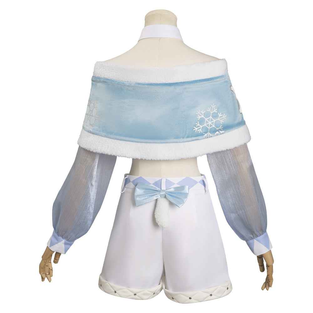 Genshin Impact Ganyu Cosplay Costume Uniform Outfits Halloween Carnival Suit