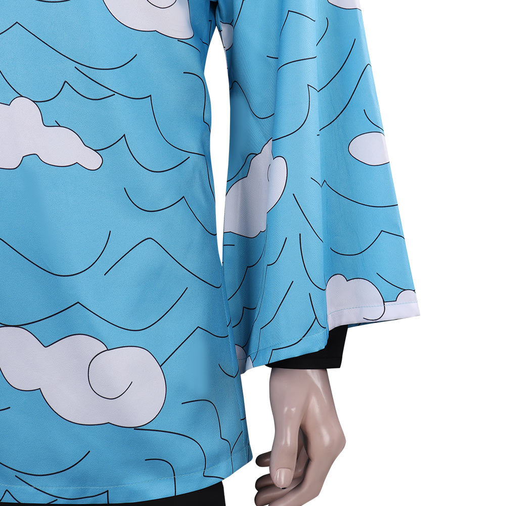 Demon Slayer Kimetsu no Yaiba : Hinokami Kepputan Urokodaki Sakonji Halloween Carnival Suit Cosplay Costume Outfits